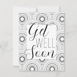 Scallop Japanese Black White Card
