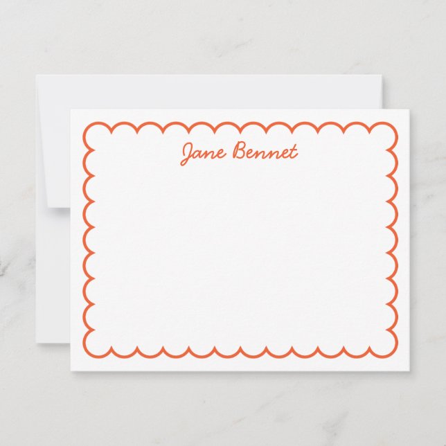 Scallop Notecard (Front)