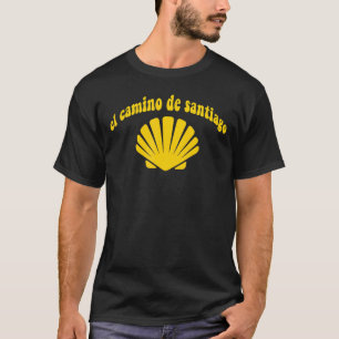 Scallop Shell Camino De Santiago T-Shirt