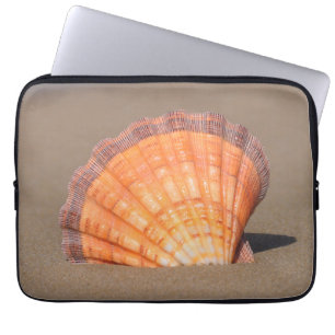 Scallop Shell Crete, Greece Laptop Sleeve