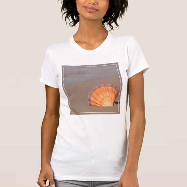 Scallop Shell| Crete, Greece T-Shirt (Front)