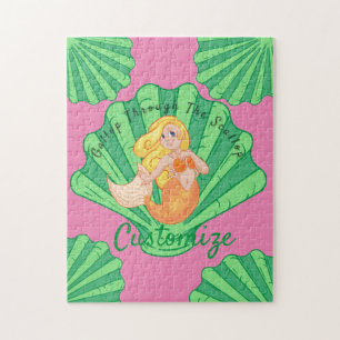 Scallop Shell Mermaid Thunder_Cove  Jigsaw Puzzle