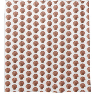 Scallop Shell Shower Curtain