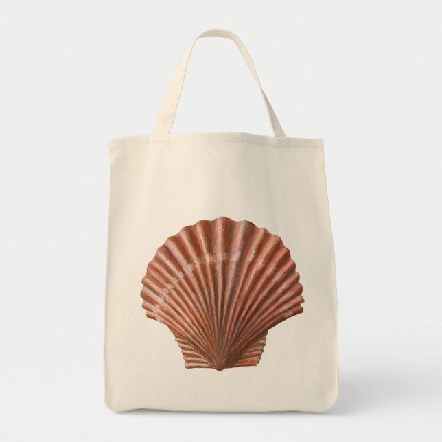 Scallop Shell Tote Bag (Front)