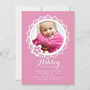 Scalloped Frame Invitation