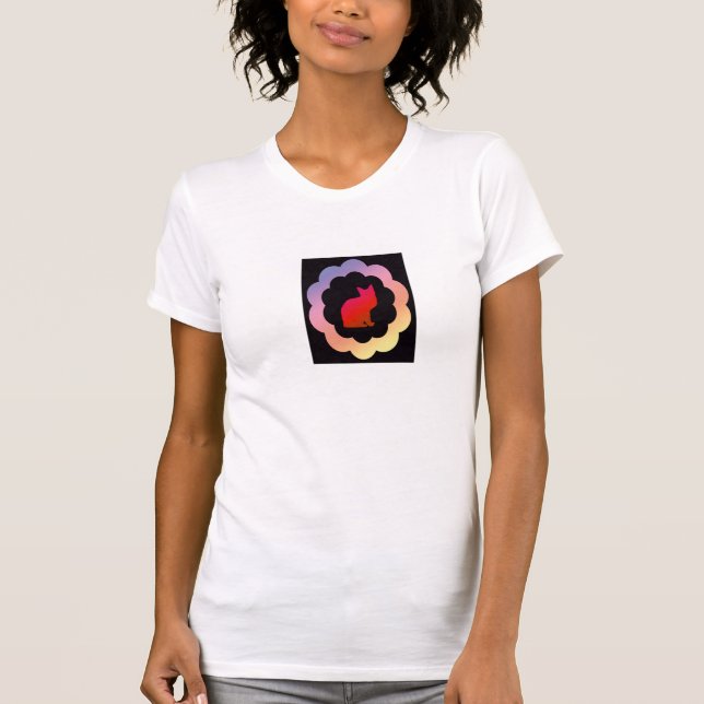 Scalloped Kitty - T-Shirt (Front)