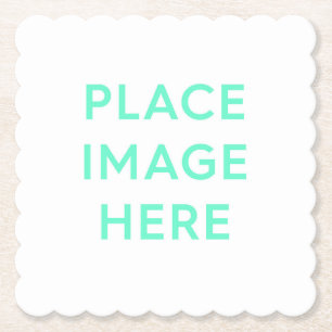 Scalloped Square Coasters