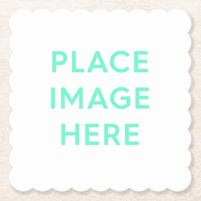 Scalloped Square Coasters (Front)