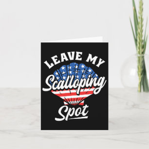 Scalloping Location Scallop Hunter Fishing Snorkli Card
