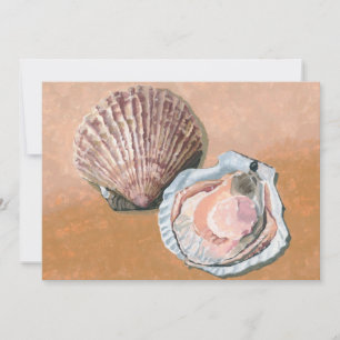 Scallops Still Life Invitation