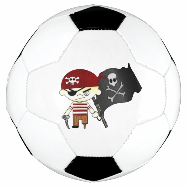 Scallywag Pirate KIDS Soccer Ball (Front)