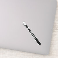 Scalpel Sticker