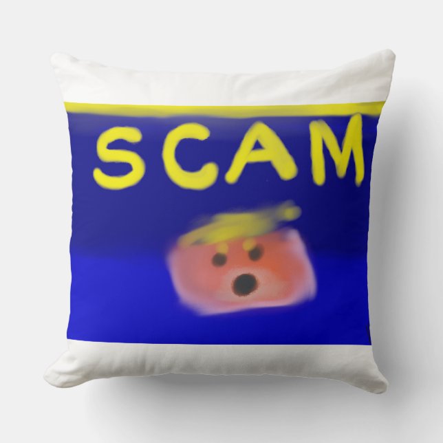 SCAM Pillow (Front)