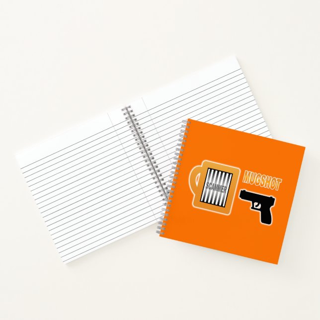 Scammer's Mugshot Notebook (Inside)