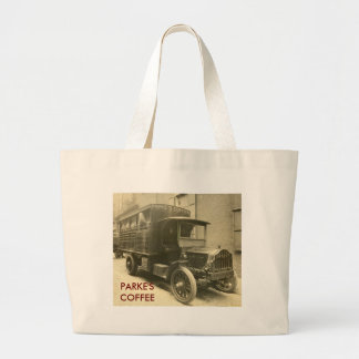 scan0009, PARKE'S COFFEE Large Tote Bag