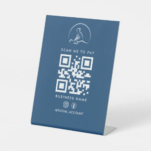 Scan for Link Hub QR Code Sign 