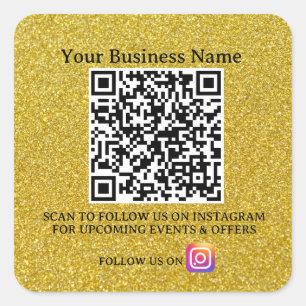 Scan for Success: Business QR Code Sticker
