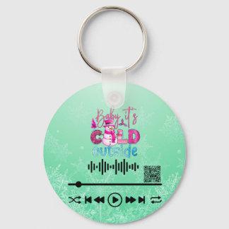 Scan for Video , cold outside Key Ring