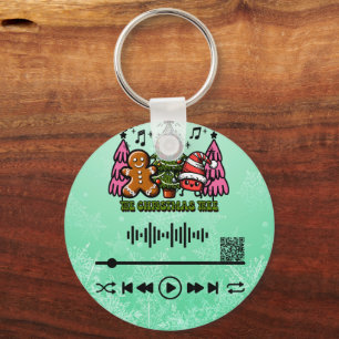 Scan for Video ,  Rockin'   Key Ring