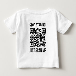 Scan Me QR Code: Choose Kindness Every Day Baby T-Shirt