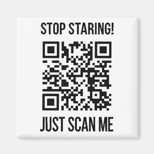 Scan Me QR Code: Choose Kindness Every Day Magnet