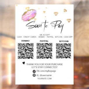*~* Scan QR  3 PAYMENT LIPS DIAMOND