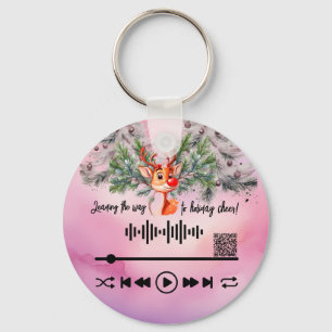 Scan   Rudolph  KeyChain