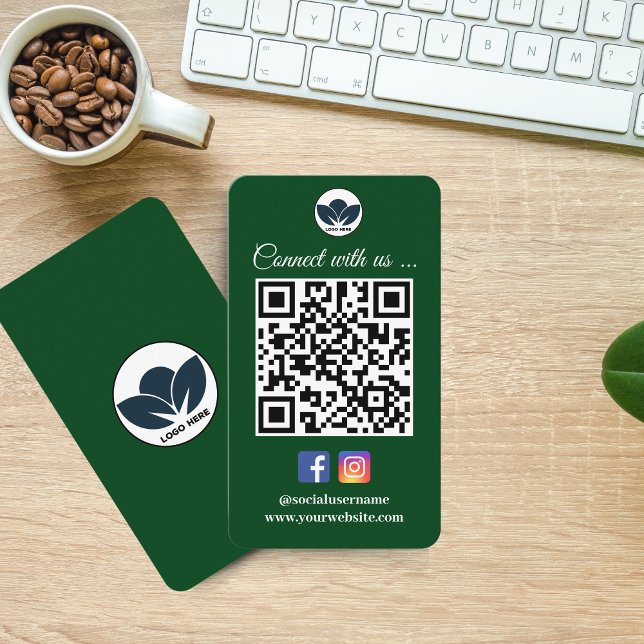 Scan to Connect Business Card | Instagram Facebook (Scan to Connect Business Card | Instagram Facebook)