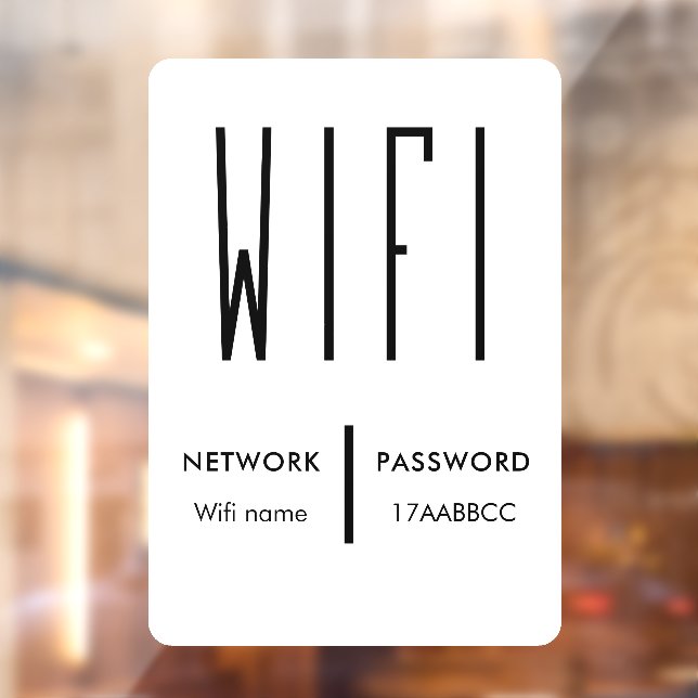 Scan to Connect Wifi Network QR Code Wifi Password (Sheet 2)