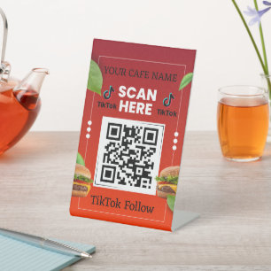 Scan to Follow QR Code Sign TikTok Follow