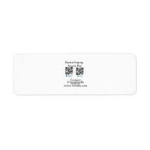 Scan to pay q r code paypal venmo add your website return address label
