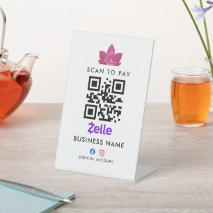 Scan to Pay QR Code Sign
