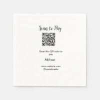 Scan to pay scan QR code add website email details