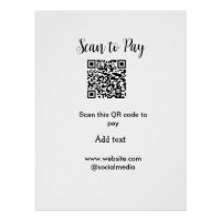 Scan to pay scan QR code add website email details
