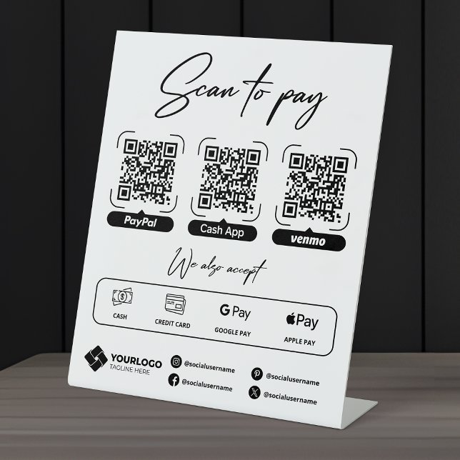 Scan to Pay Sign QR Code Payment (Creator Uploaded)