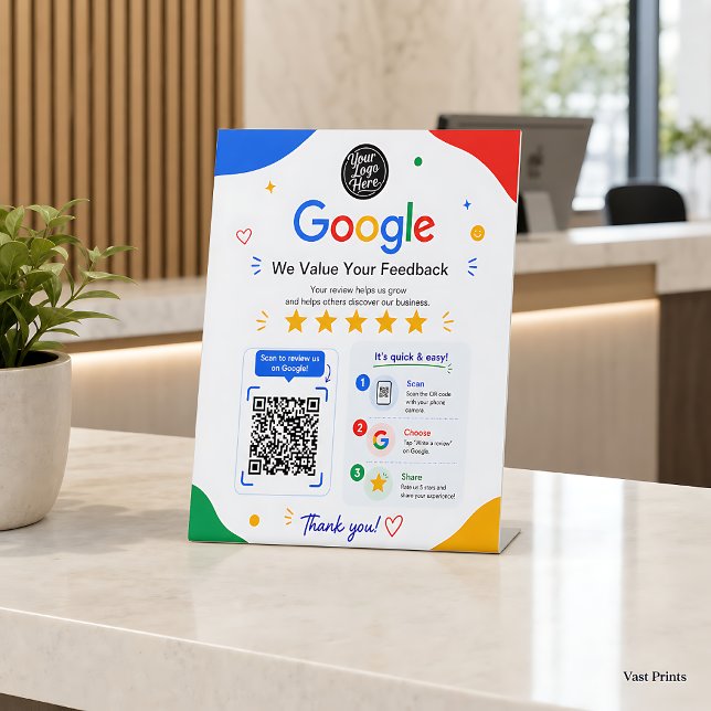Scan To Review Google QR Code Customer Feedback Pedestal Sign (Scan To Review Google QR Code Customer Feedback Pedestal Sign
)