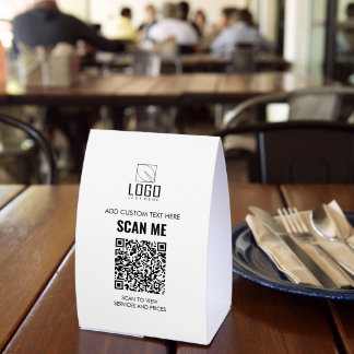 Scan to view Prices custom logo QR code