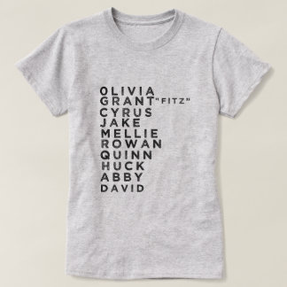 SCANDAL CHARACTER FAN T-SHIRT