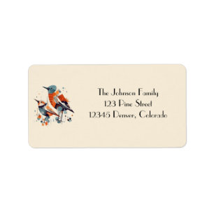 Scandi Aviary Duet, custom Label