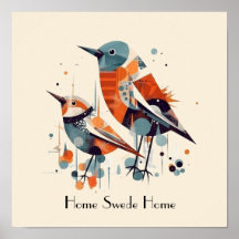 Scandi Aviary Duet, custom