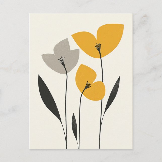 Scandi Bloom No.283 Postcard (Front)