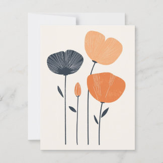 Scandi Bloom No.286 Postcard