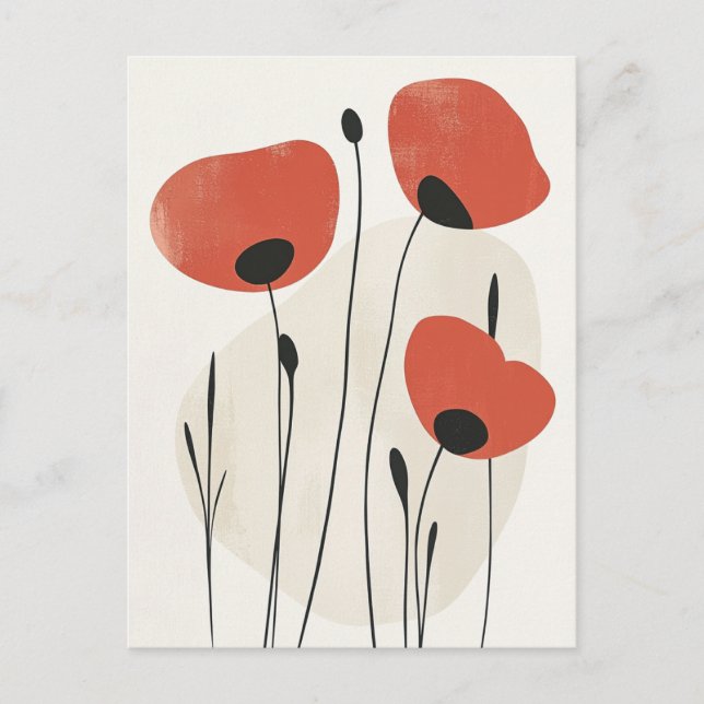 Scandi Bloom No.287 Postcard (Front)