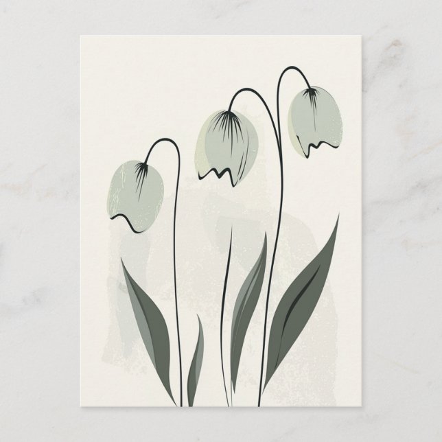Scandi Bloom No.288 Postcard (Front)