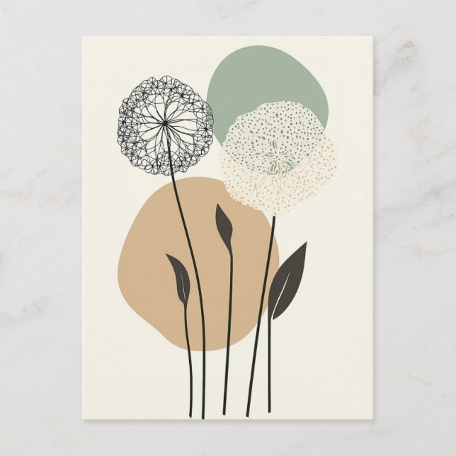 Scandi Bloom No.293 Postcard (Front)