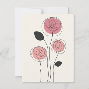 Scandi Bloom No.294 Postcard