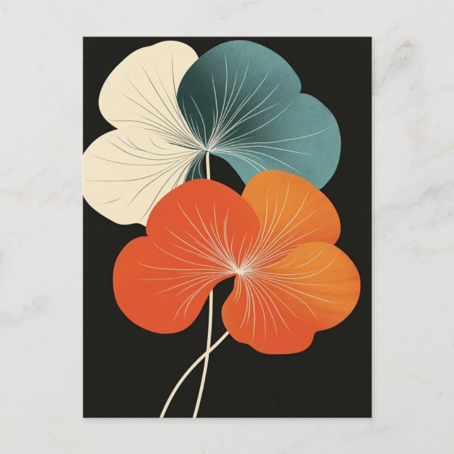 Scandi Bloom No.324 Postcard (Front)