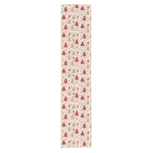 Scandi Christmas Forest Short Table Runner