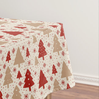 Scandi Christmas Forest Tablecloth