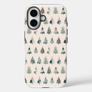 Scandi Christmas Trees iPhone Case